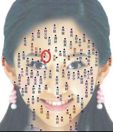 女人面部痣女人面相痣圖解 測量方位角計算